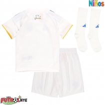 Camiseta Leeds United Primera Equipación para niños 2025-26 manga corta (+ pantalones cortos)